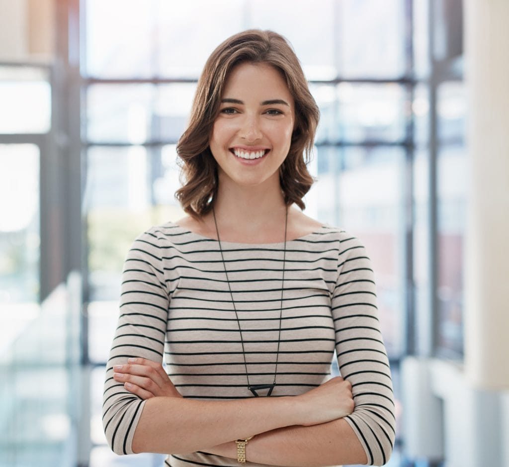 Woman Smiling